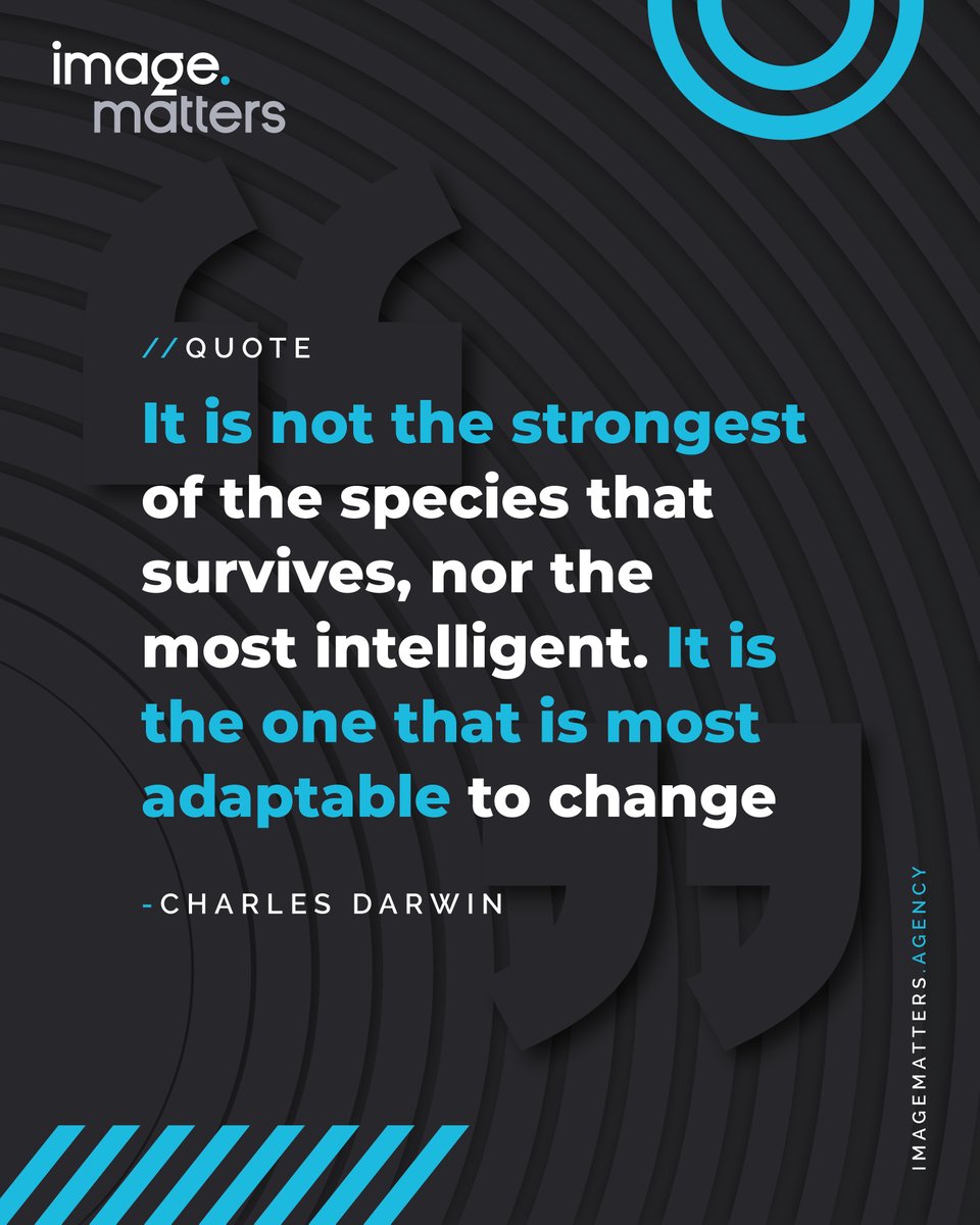 You can't do the same thing over and over and expect different results. A willingness to adapt to ever-changing markets and technologies is what will bring you the most success as a brand.

#Adaptability #BrandDevelopment #DigitalTransformation