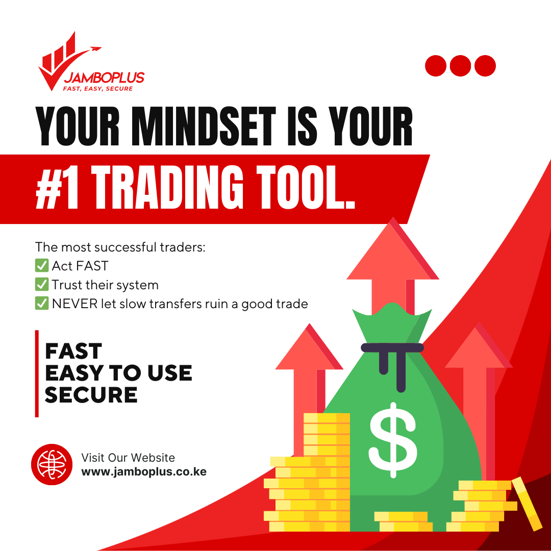 jambo_plus's tweet photo. 💡 "Your MINDSET is your #1 trading tool."

The most successful traders:
 ✅ Act FAST
 ✅ Trust their system
 ✅ NEVER let slow transfers ruin a good trade
 👉 JamboPlus keeps you ahead.
 
🌐 https://t.co/2An7tb0Oxz

#ThinkLikeAWinner #MindsetOverMoney #JamboPlus #Mpesa #Deriv https://t.co/Gb4h32REGX