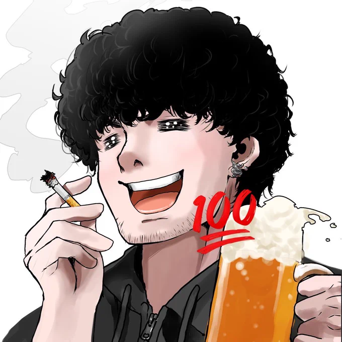 実物のやにせに近いアイコンイラスト描いた 