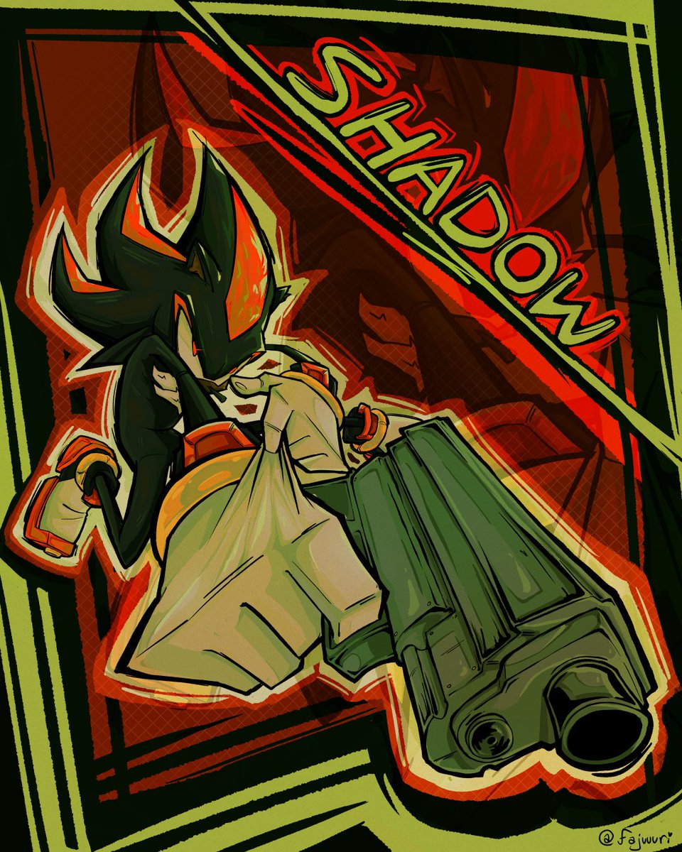 Shadow the Hedgehog 🔫 #SonicTheHedgehog