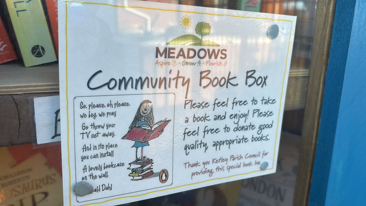 There’s a fabulous selection of books in our Community Book Box!

Please do take a look!