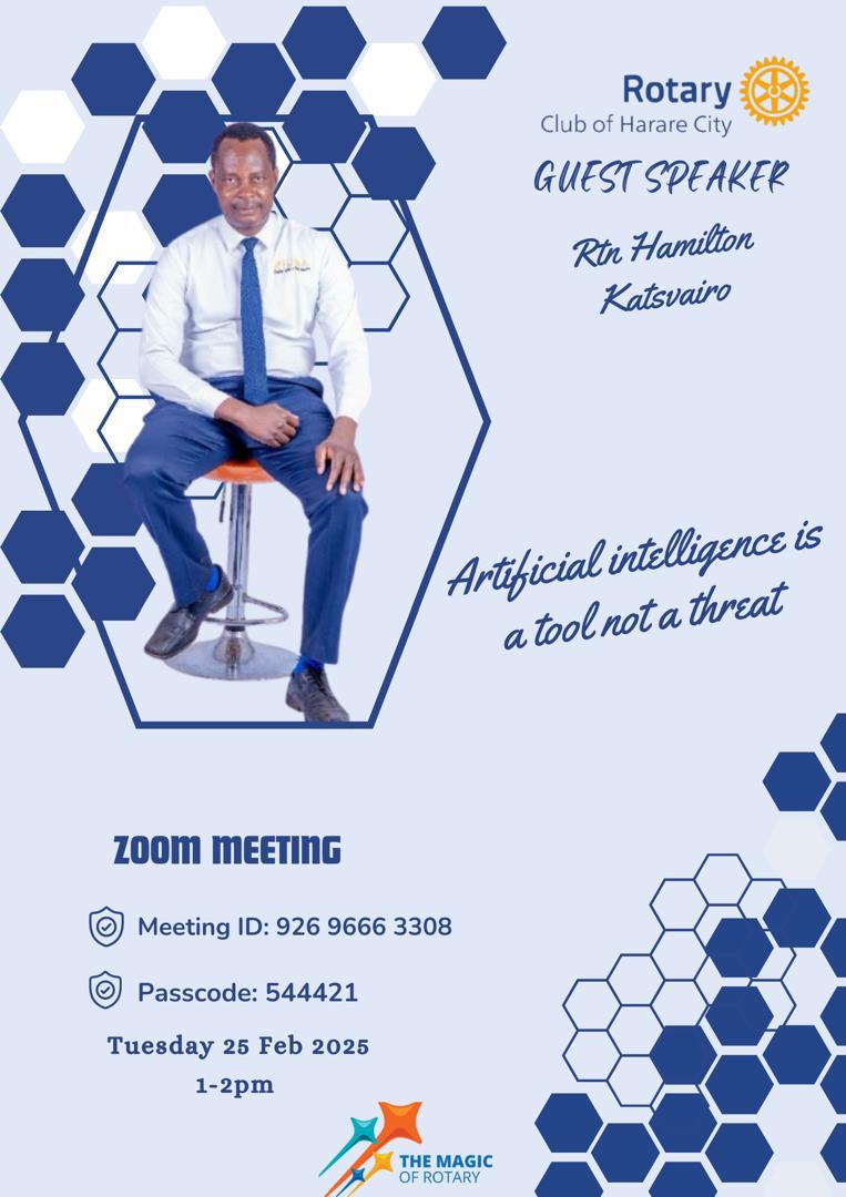 AI isn’t taking jobs—people using AI are! Are you ready?
Join us for an eye-opening webinar: "Beyond the Hype: Unpacking Artificial Intelligence for Economic and Social Development." Don’t just watch the future unfold—be part of it!
 #AI  #FutureOfWork #HamiltonKatsvairo