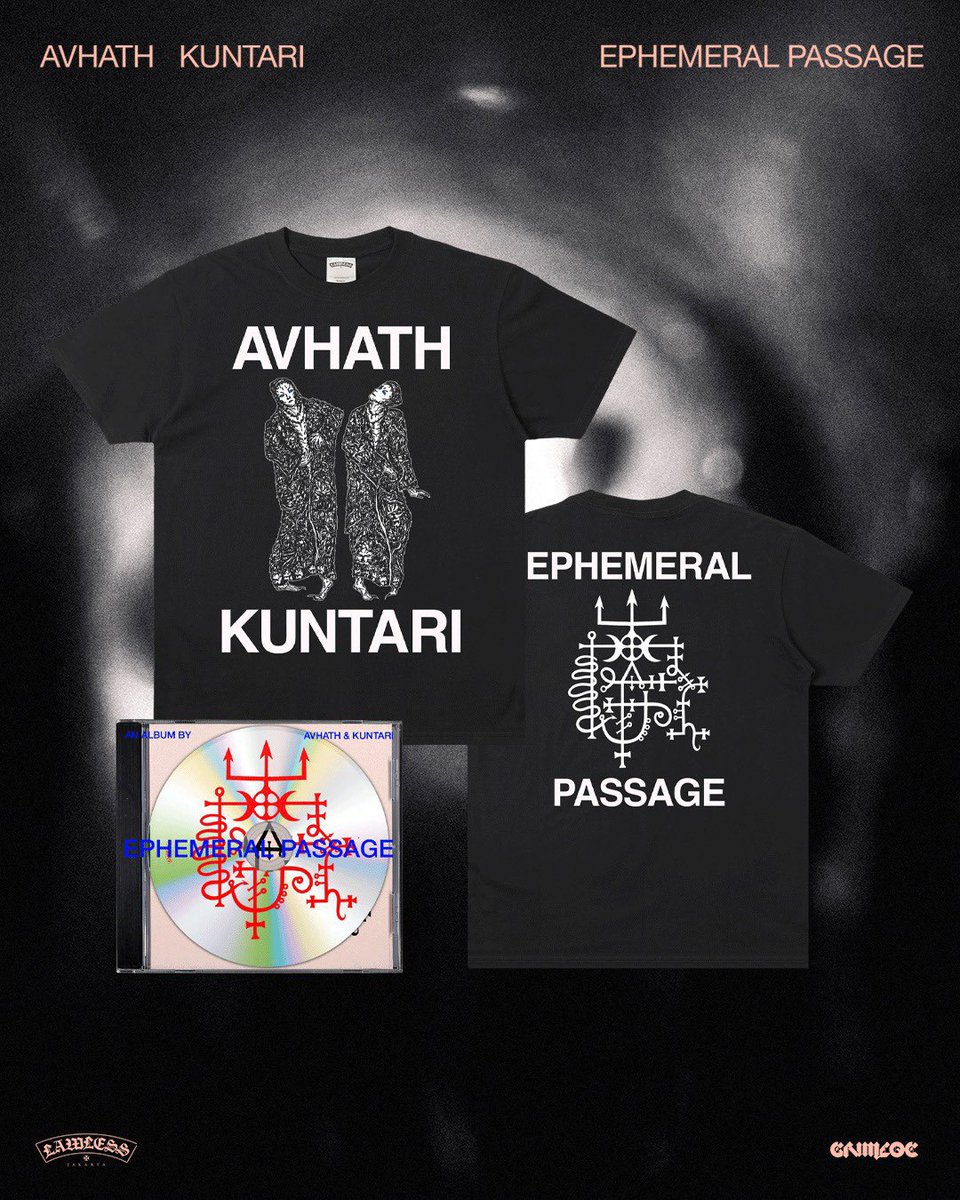 An album by Avhath &amp; KUNTARI Produced by Lafa Pratomo, Ephemeral Passage is out through Lawless Jakarta Records &amp; Grimloc Records linktr.ee/avhath/shop