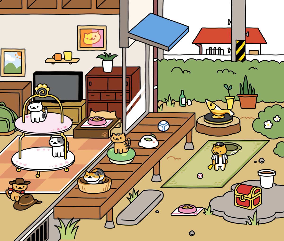 chestnutsnotes's tweet photo. Visit my yard! → https://t.co/lmgK7ewxEN
Don't have the app? Click here → https://t.co/6aYRIM0Dle
#NekoAtsume #NekoAtsume2MyYard https://t.co/fTVfl2M3WL