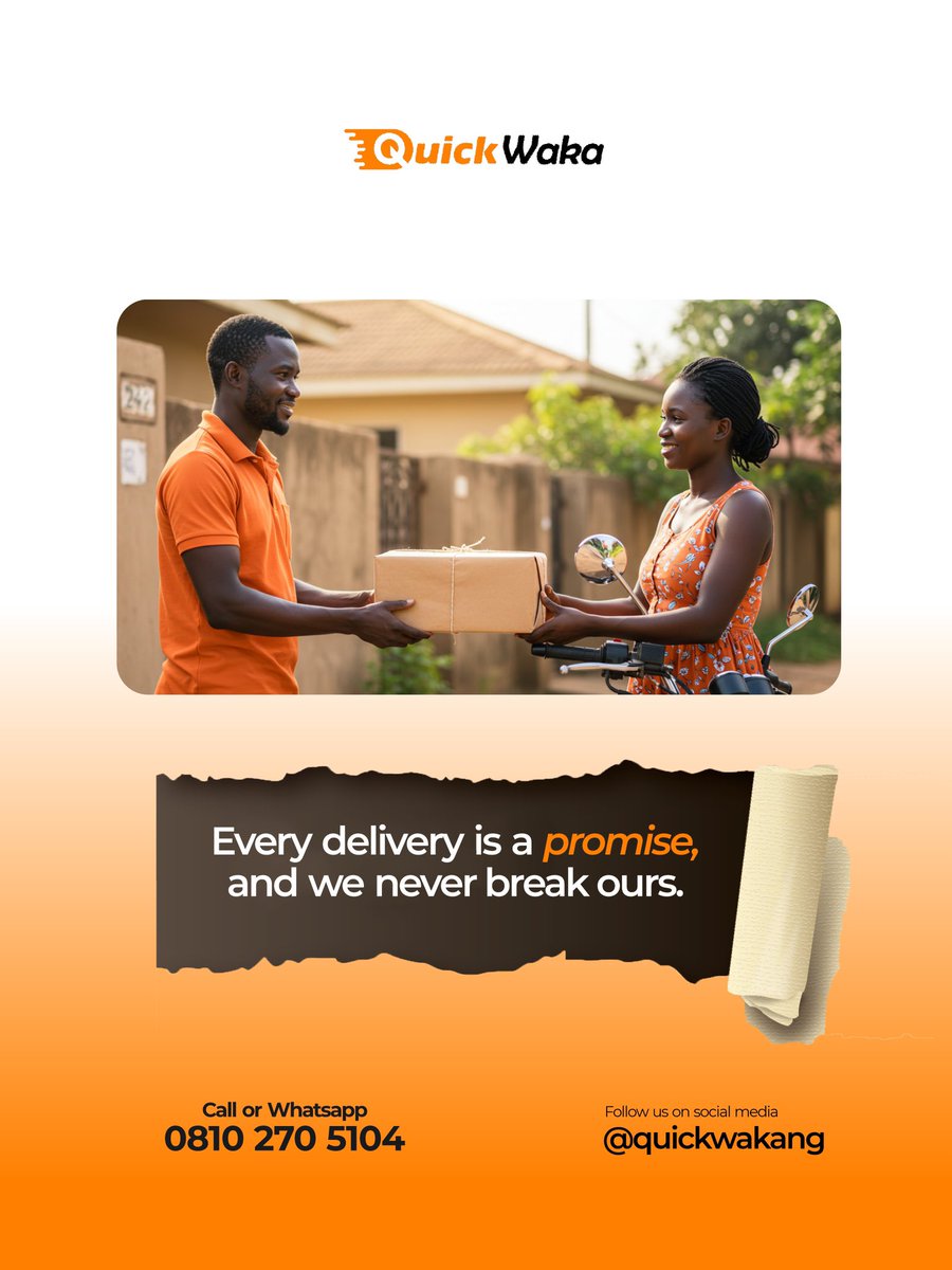 quickwakang's tweet photo. A promise made is the promise we keep!

What are you delivering today? https://t.co/QgCMnOgqQB