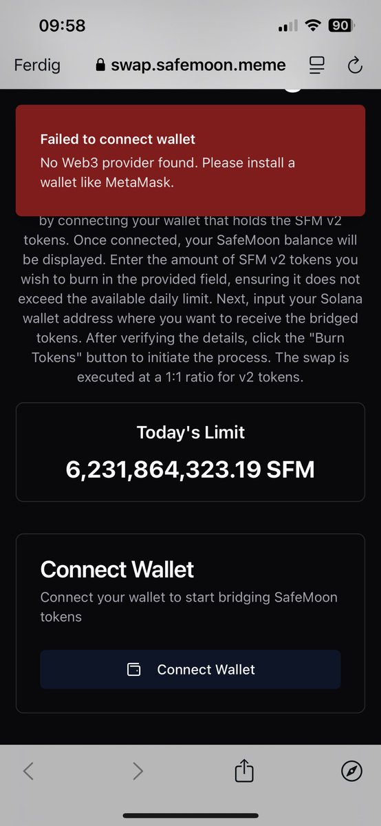 OleFlyr's tweet photo. @CatchTheLive @safemoon @Bartman1983 @ProBit_Exchange Well, I cant even get past this shit yet! https://t.co/mP5A0nyT5o