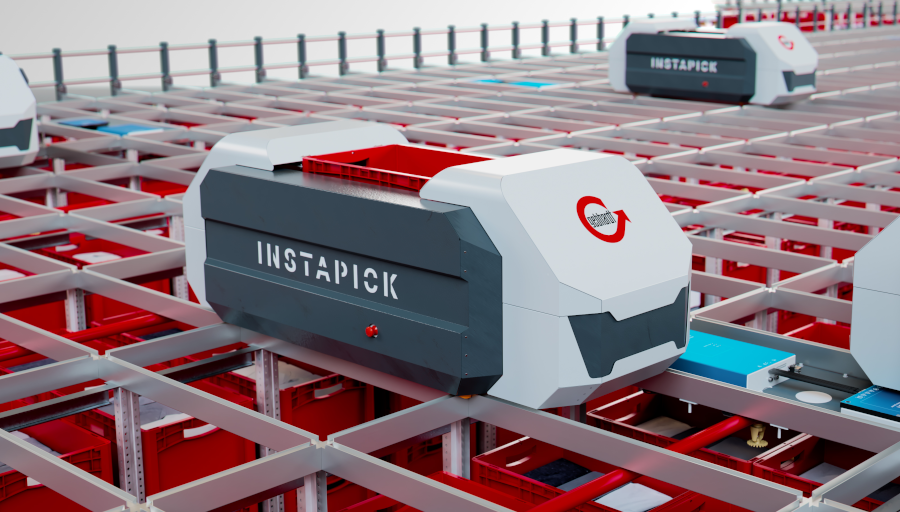 Erleben Sie mit GEBHARDT InstaPick® die Zukunft der Lagerlogistik! Flexibel, effizient &amp; platzsparend – das roboterbasierte System optimiert Ihren Materialfluss. Besuchen Sie uns auf der LogiMAT, Halle 5/A71! tinyurl.com/yc295m5e #LogiMAT #Intralogistik #Innovation