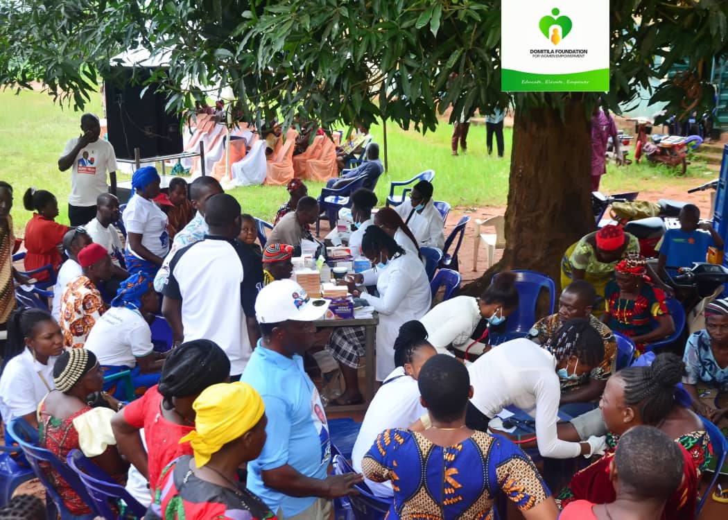 domifoundation's tweet photo. The Domitila Foundation Medical Outreach has successfully reached Day 13, continuing its commitment to improving the health and well-being of local residents.

Day 13 was held in Umuachi community, Igbo Eze North LGA, providing essential health education, personal consultations, https://t.co/PMToth8oBi