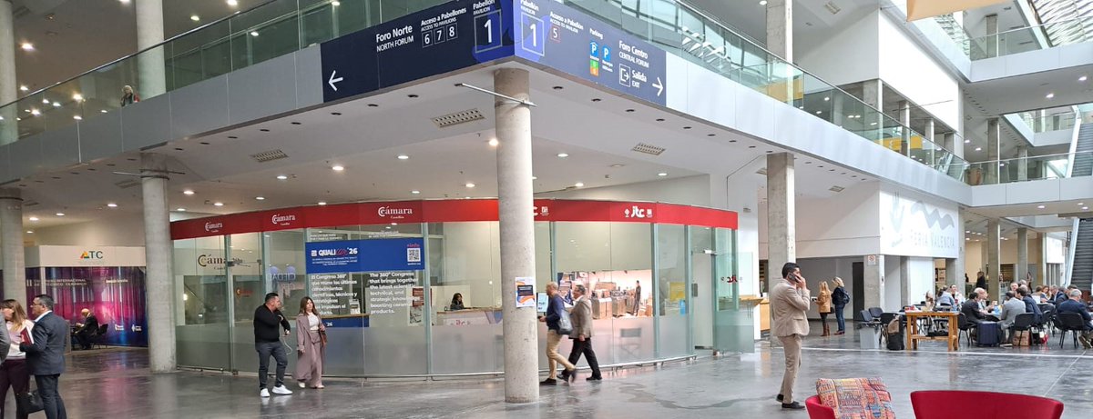 🌟 Qualicer 2026 at <a href="/Cevisama/">Cevisama</a> ! 🌟
We are  once again participating in the key event for the ceramic sector 🏗🔥 taking place this week at <a href="/Feria_Valencia/">Feria Valencia</a> 
📍 Where to find us? At our usual location, next to <a href="/ITC_ceramica/">ITC</a> : LEVEL 2 DISTRIBUTOR T1.