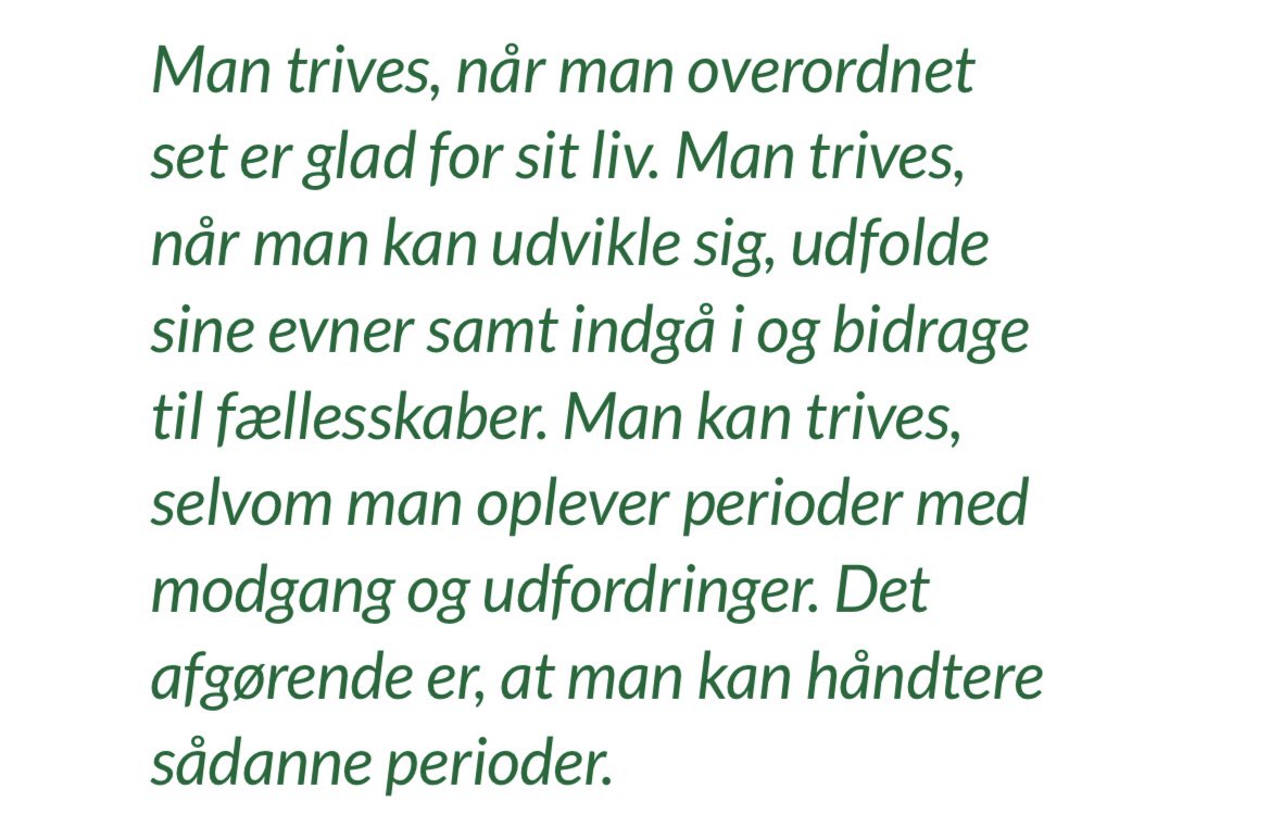 rasmuspilegaard's tweet image. Langt størstedelen af #unge har det godt, og op- og nedture er en naturlig del af ungdomslivet og ikke nødvendigvis lig med mistrivsel 🙋‍♀️🙋‍♂️ Gode nuancer om trivsel fra Trivselskommissionen 👍 Også godt med fokus på trivselspotentialet i fritidsjob 💼#dkpol
da.dk/politik-og-ana…