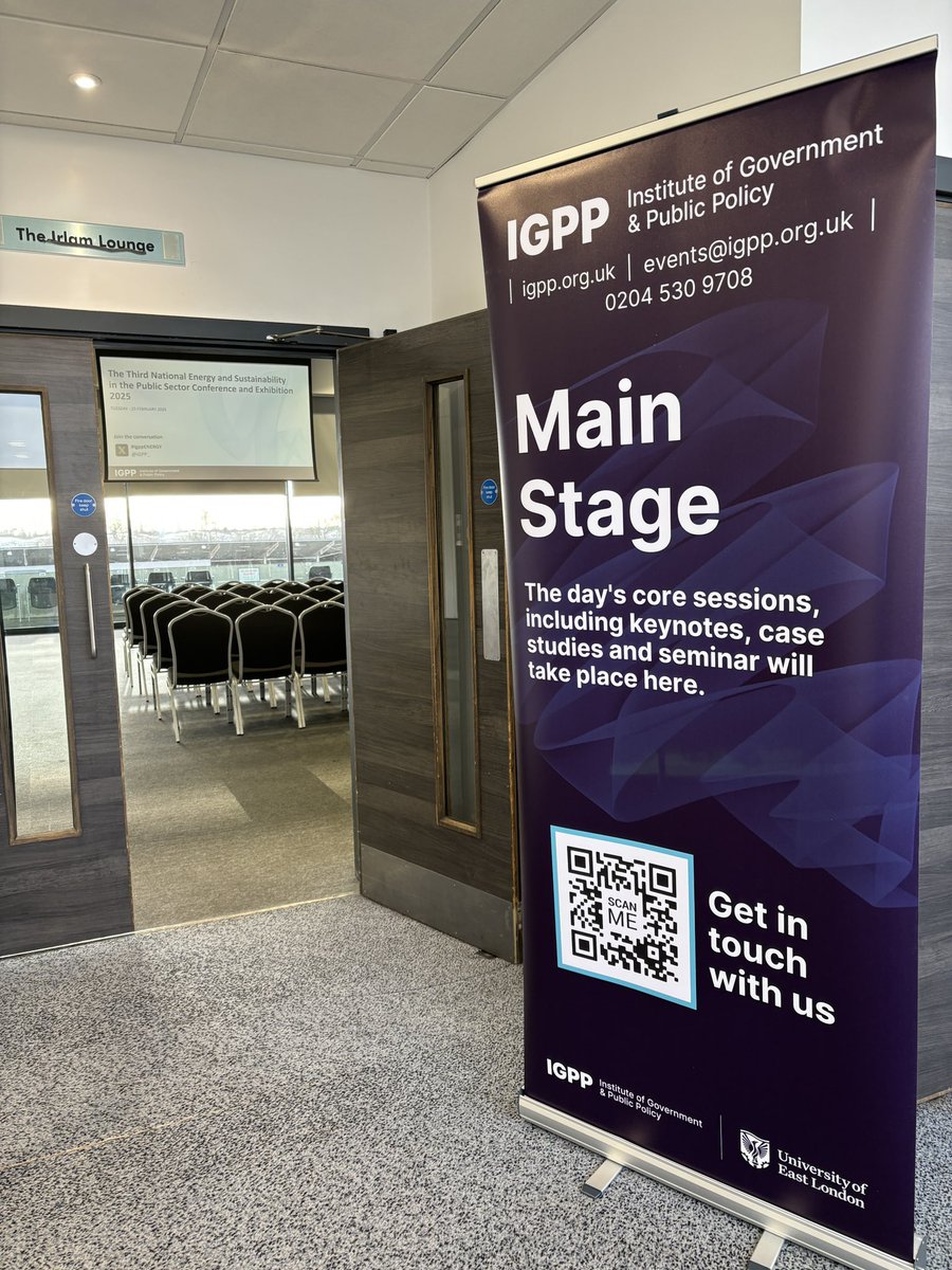 Ready to go for the <a href="/IGPP_/">Institute of Government & Public Policy</a> Third National Energy and Sustainability in the Public Sector Conference and Exhibition where our co-owner <a href="/bec_valentine11/">Becky Valentine</a> is once again delivering her Optimising Net Zero keynote #igppENERGY #sdg4