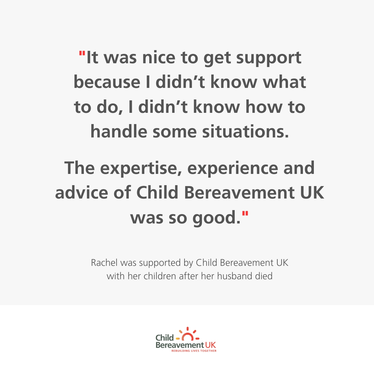 Are you looking for confidential bereavement support, information or guidance?

If  you need bereavement support, contact our Helpline for support, information and guidance on 0800 02 888 40, 9am – 5pm, Monday to Friday.