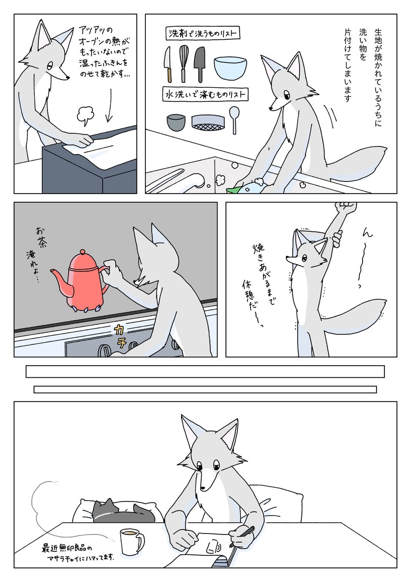 満月の夜にチーズケーキを焼く話(3/4) 