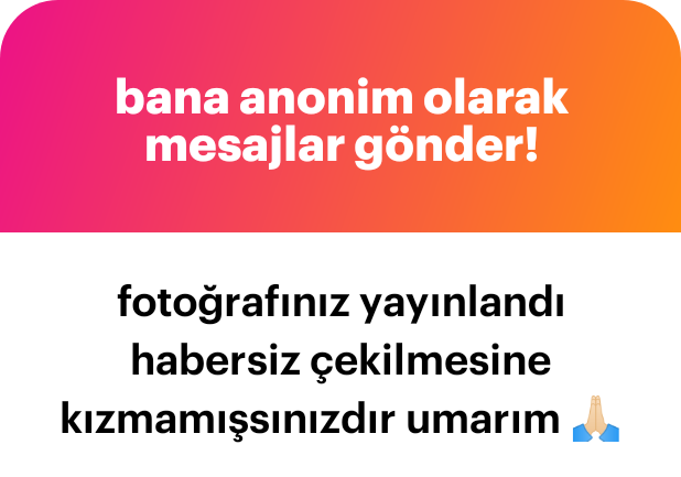 Yok ya kızmadım neden kızayım
