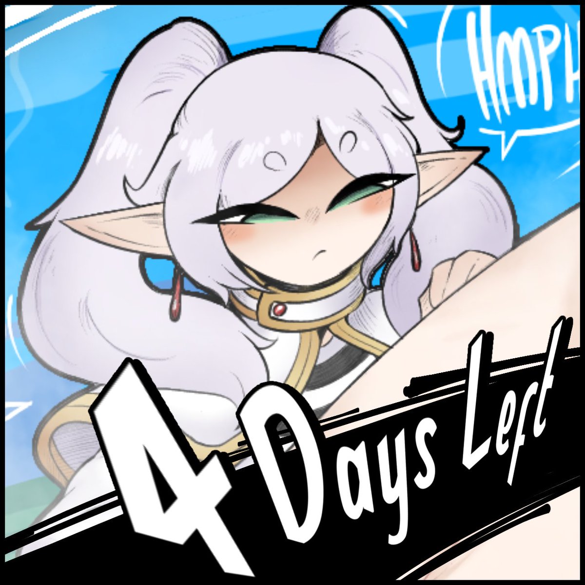 ‼️There are 𝙁𝙤𝙪𝙧 𝘿𝙖𝙮𝙨 𝙇𝙚𝙛𝙩 before the Drive closes‼️

And even though none of the previous contestants have returned yet, a 𝙉𝙚𝙬 𝙊𝙣𝙚 is already confirmed to be joining Frieren for the next part! Thank you so much for the support so far‼️‼️