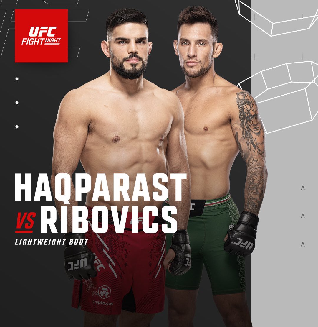 gastonreyno's tweet photo. ATENTO ARGENTINA 👀
Esteban Ribovics 🇦🇷 busca su cuarta victoria consecutiva, ESTE SÁBADO ante el duro Nasrat Haqparast en #UFCVegas103 https://t.co/wA4bI2JsjR
