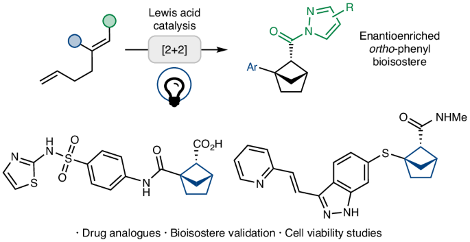 Mariola Tortosa (@tortosalab) on Twitter photo Out <a href="/NatureChemistry/">Nature Chemistry</a> our synthesis and validation of enantioenriched benzene bioisosteres! A milestone in our group led by outstanding postdoc Thomas Rigotti, who has been the heart and soul of this project. Read more: rdcu.be/ebbYW Out <a href="/NatureChemistry/">Nature Chemistry</a> our synthesis and validation of enantioenriched benzene bioisosteres! A milestone in our group led by outstanding postdoc Thomas Rigotti, who has been the heart and soul of this project. Read more: rdcu.be/ebbYW