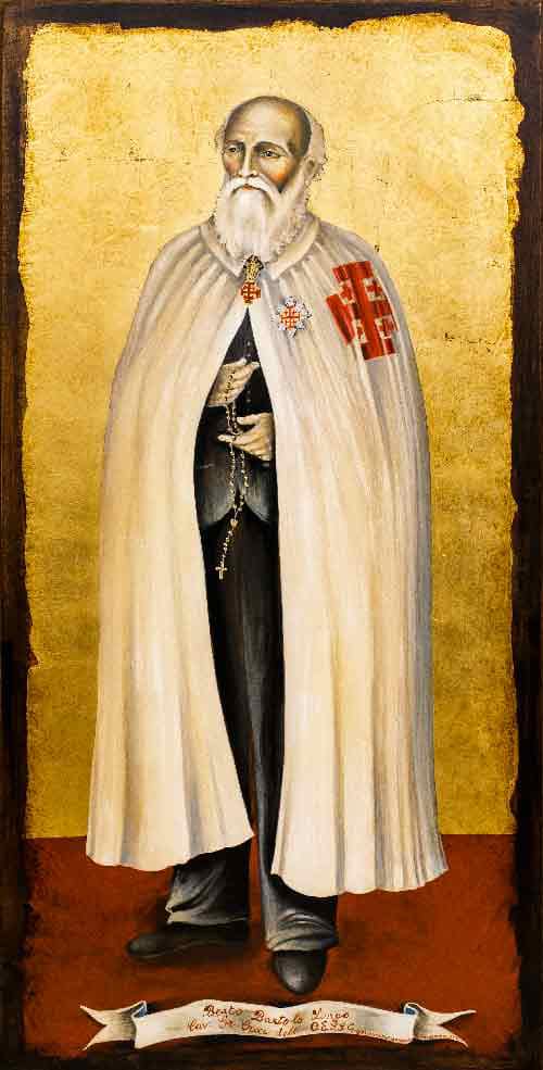 DarenZehnle's tweet image. This morning the Holy Father Pope Francis approved the canonization of the Blessed Bartolo Longo (c. October 5, 1926). Blessed Bartolo was a satanic priest prior to his embrace of Christianity.