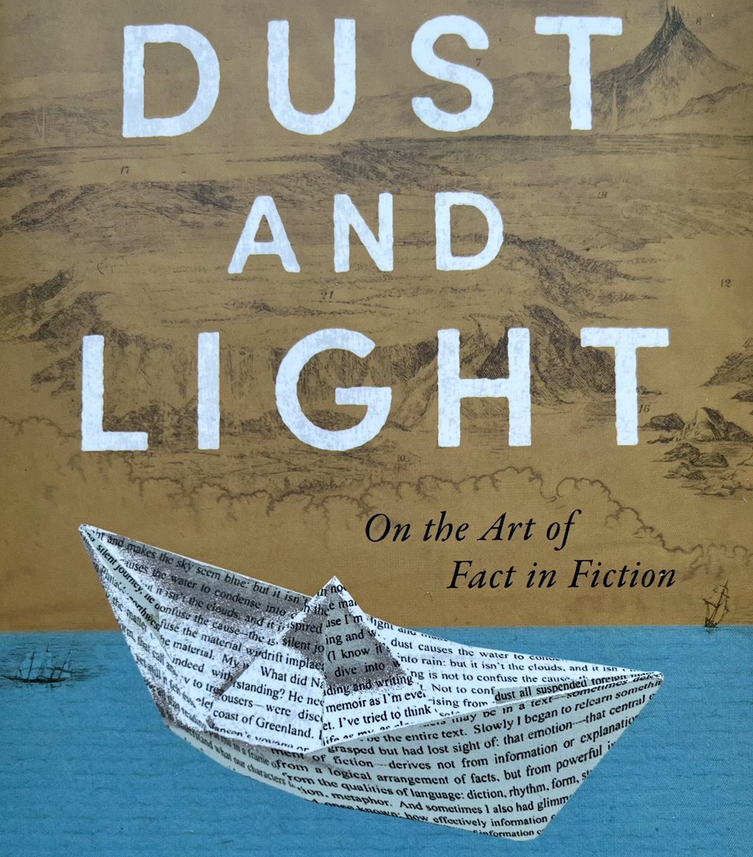 EmilyForland's tweet photo. Happy Pub Day to DUST AND LIGHT, Andrea Barrett’s “felicitous chronicle” of the interplay between fact and fiction. Her first  “bouquet of essays”  is as “keen and beautifully crafted as her stories.” (With thanks to Booklist and Kirkus) @MattWeiland https://t.co/SKxA0HtNFm