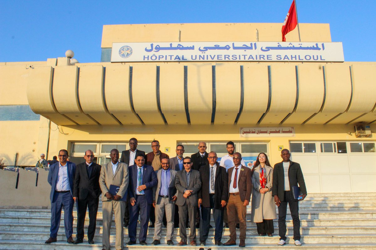 CodevIntl's tweet image. Dans le cadre de leur formation sur les outils de planification, les irecteurs Généraux des Hôpitaux de Mauritanie ont pris part à une visite professionnelle et enrichissante à l’Hôpital Sahloul Sousse.