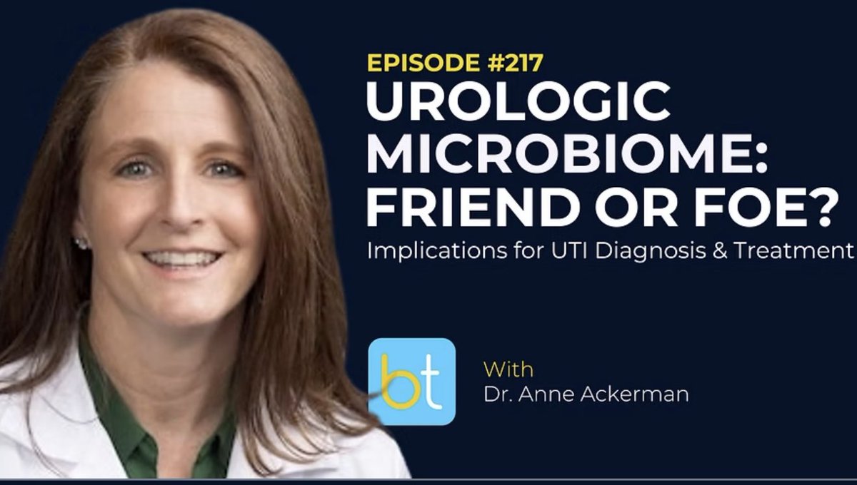 BackTable Urology (@_backtableuro) on Twitter photo This week, <a href="/DrLAckerman/">A. Lenore Ackerman, MD PhD</a> <a href="/UclaUrology/">UCLA Urology</a> joins <a href="/SuzetteESutherl/">Suzette E Sutherland, MD, MS, FPMRS</a> to discuss the urinary microbiome and evolving molecular diagnostics for enhanced culture methods <a href="/Adam_Weiner535/">Adam B. Weiner, MD</a> <a href="/KKseattle/">Kathleen Kobashi</a> <a href="/YSL_MD/">Yahir Santiago-Lastra | Urology</a> #URO217
open.spotify.com/episode/3FSDK0… This week, <a href="/DrLAckerman/">A. Lenore Ackerman, MD PhD</a> <a href="/UclaUrology/">UCLA Urology</a> joins <a href="/SuzetteESutherl/">Suzette E Sutherland, MD, MS, FPMRS</a> to discuss the urinary microbiome and evolving molecular diagnostics for enhanced culture methods <a href="/Adam_Weiner535/">Adam B. Weiner, MD</a> <a href="/KKseattle/">Kathleen Kobashi</a> <a href="/YSL_MD/">Yahir Santiago-Lastra | Urology</a> #URO217
open.spotify.com/episode/3FSDK0…