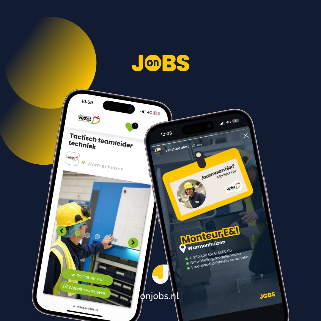 onjobs.nl
.
#onjobs #vacatures #vacatureplatform #EmployerBranding #JobMarketing #VacaturePromotie