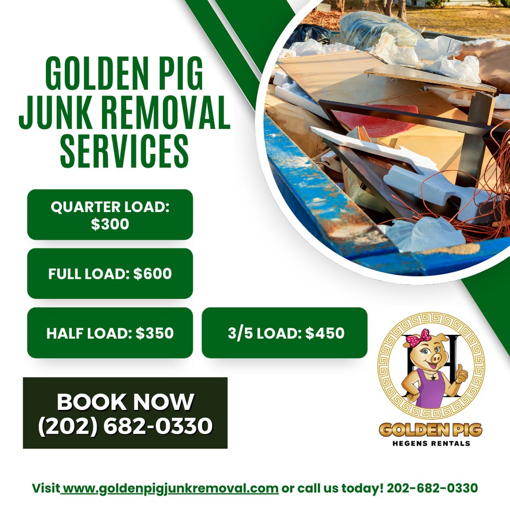 golden_pig23's tweet image. Clutter-Free Living Starts Here! 🏡 Call (202) 682-0330 to book Golden Pig Junk Removal today! 🚛💨 #JunkRemoval #DeclutterNow