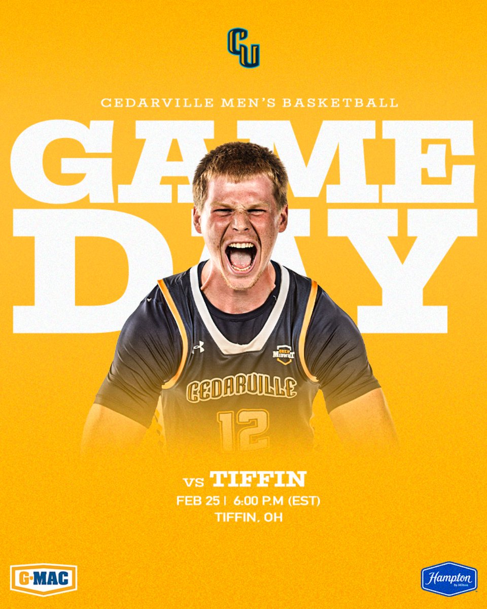 Cedarville Athletics (@cujackets) on Twitter photo GAME DAY! 🏀
Jackets face the Dragons today at 6:00 p.m.
📺 bit.ly/CUJacketsLive
📸 <a href="/scotthuckphoto/">Scott Huck</a> GAME DAY! 🏀
Jackets face the Dragons today at 6:00 p.m.
📺 bit.ly/CUJacketsLive
📸 <a href="/scotthuckphoto/">Scott Huck</a>