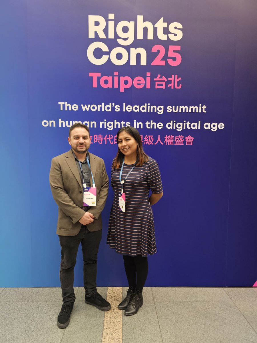 Día con mucha actividad para #SoSDigital e #InternetBolivia en la <a href="/rightscon/">RightsCon</a> en Taipei 🇹🇼