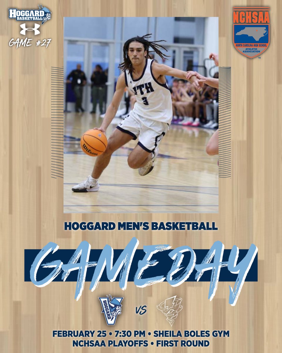 GAMEDAY!!!

🕖 7:30 PM
📍 Sheila Boles Gym
🏆 NCHSAA 1st Round
🆚 Willow Spring
📝 bit.ly/JTHMBB2425
📺 none
🎟️ bit.ly/JTHtickets

GO VIKINGS!!!