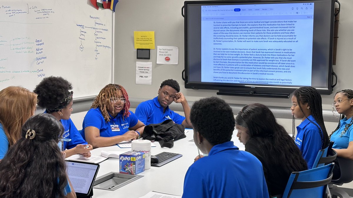 SHS Magnet Spotlight! 🚀

👏 Our Medical and Law students dominated at the NSU Ad Law Medical Program on 2/22/25, placing in the top 3 on the post-assessment!

🏆 Shoutout to:
🎓 Gaelle Noel
🎓 Gabrielle Mitchell
🎓 Olivia Rivera
🎓 Bryce Azim
🎓 Jahnel Marshall