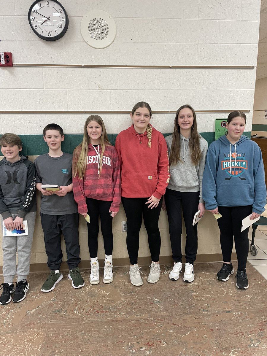 This weeks recipients of Doing What’s Right Matters!