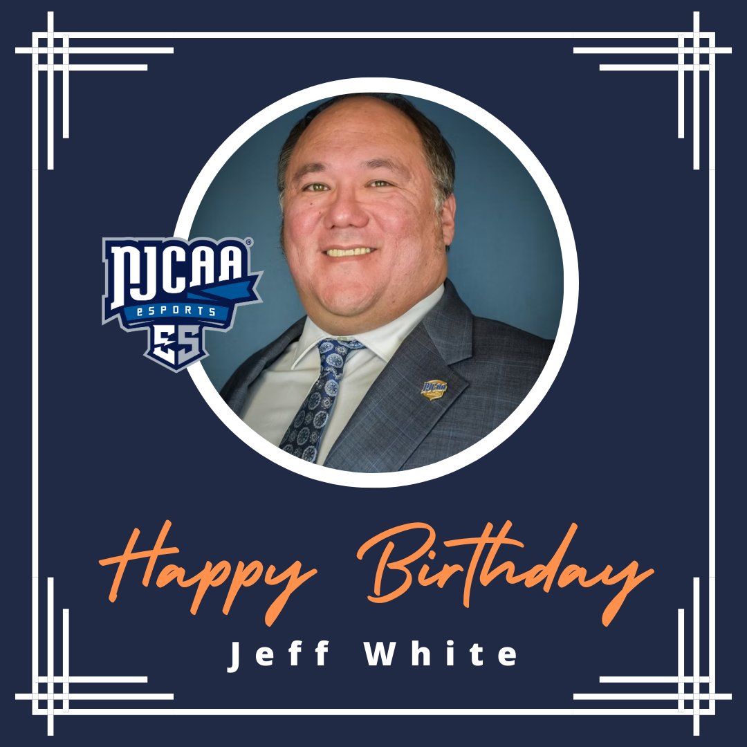 Level up! 🎮🎉 Happy Birthday to Jeff White, our Chief Legal Officer and SVP of the NJCAA, and Executive Director of the NJCAAE! You bring your A-game every day, and we’re lucky to have you on the team. Here’s to another year of epic wins, both in-game and in life! 🎂🏆
