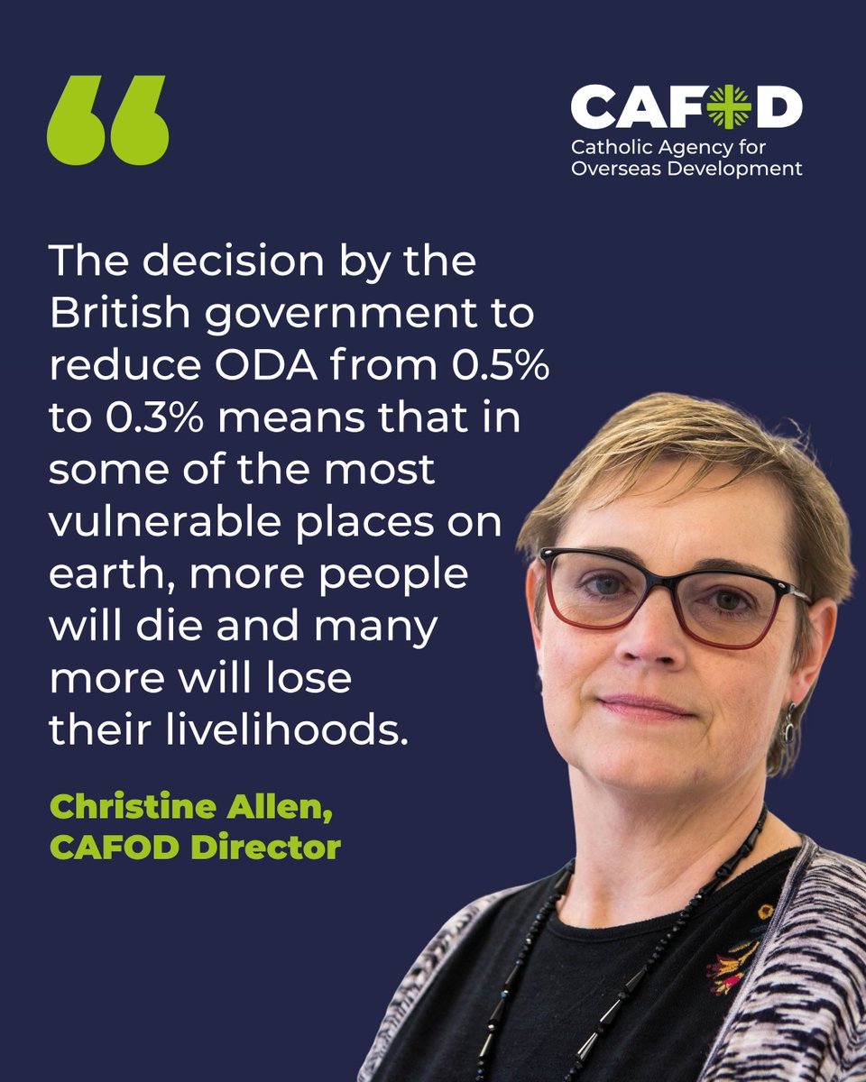The government has cut the international aid budget, a lifeline for those in desperate need. As the world feels increasingly precarious, our director <a href="/CDenchN21/">Christine Allen Dench</a> responds.

The UK has a choice to make: to support those in need or turn our backs on them.