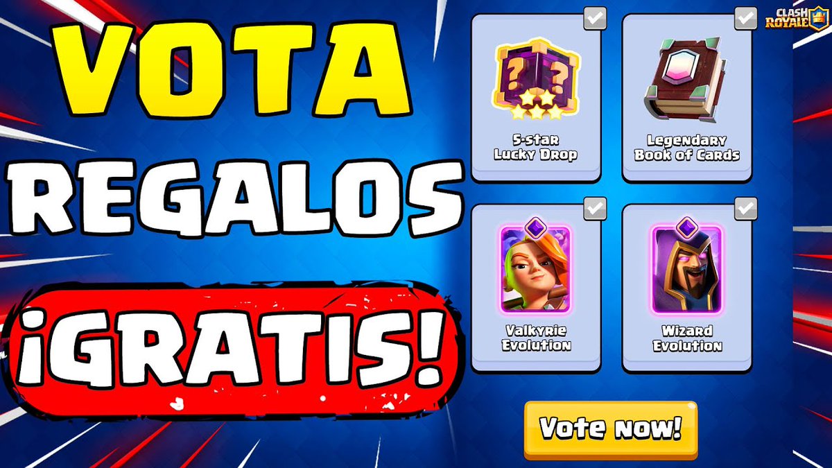 Sergio1722c's tweet image. ¡REGALOS DIARIOS GRATIS! NOVENO ANIVERSARIO DE CLASH ROYALE 🎂 
📺Video: youtu.be/n-GuOxeULv8
#ClashRoyale #CardEvolution