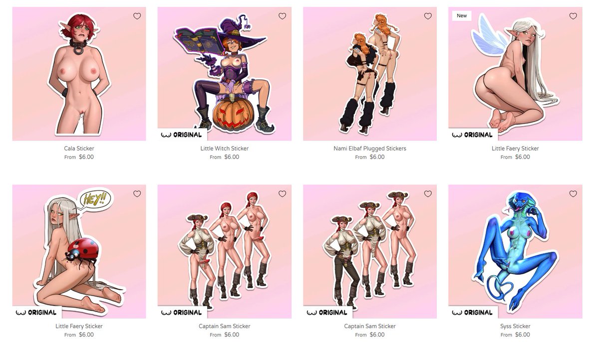 Just a friendly reminder my little Faery stickers are available in my Waifu Loot shop - link in bio, among many other items ;)

Go get them all !!