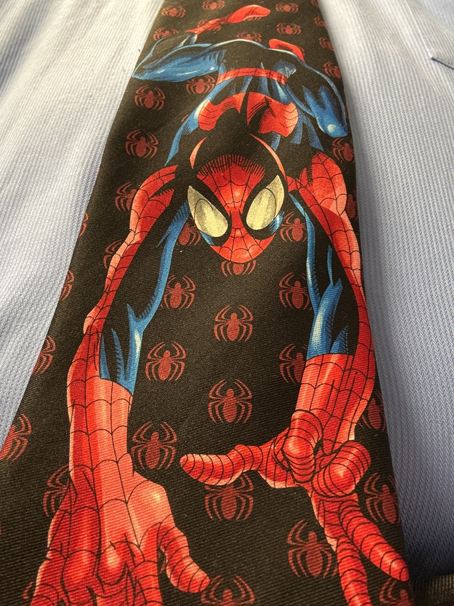 #TieForToday 🕷️