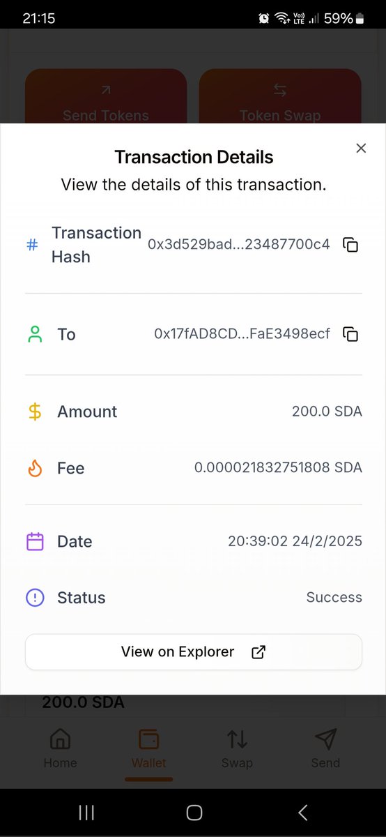 Khaingo984's tweet photo. @sidrachain Hi! I have invested 200 sda in GLN Airland Network project but the project has not received the data. @sdrachain please check for me, thanks https://t.co/LcJk7hBIsT