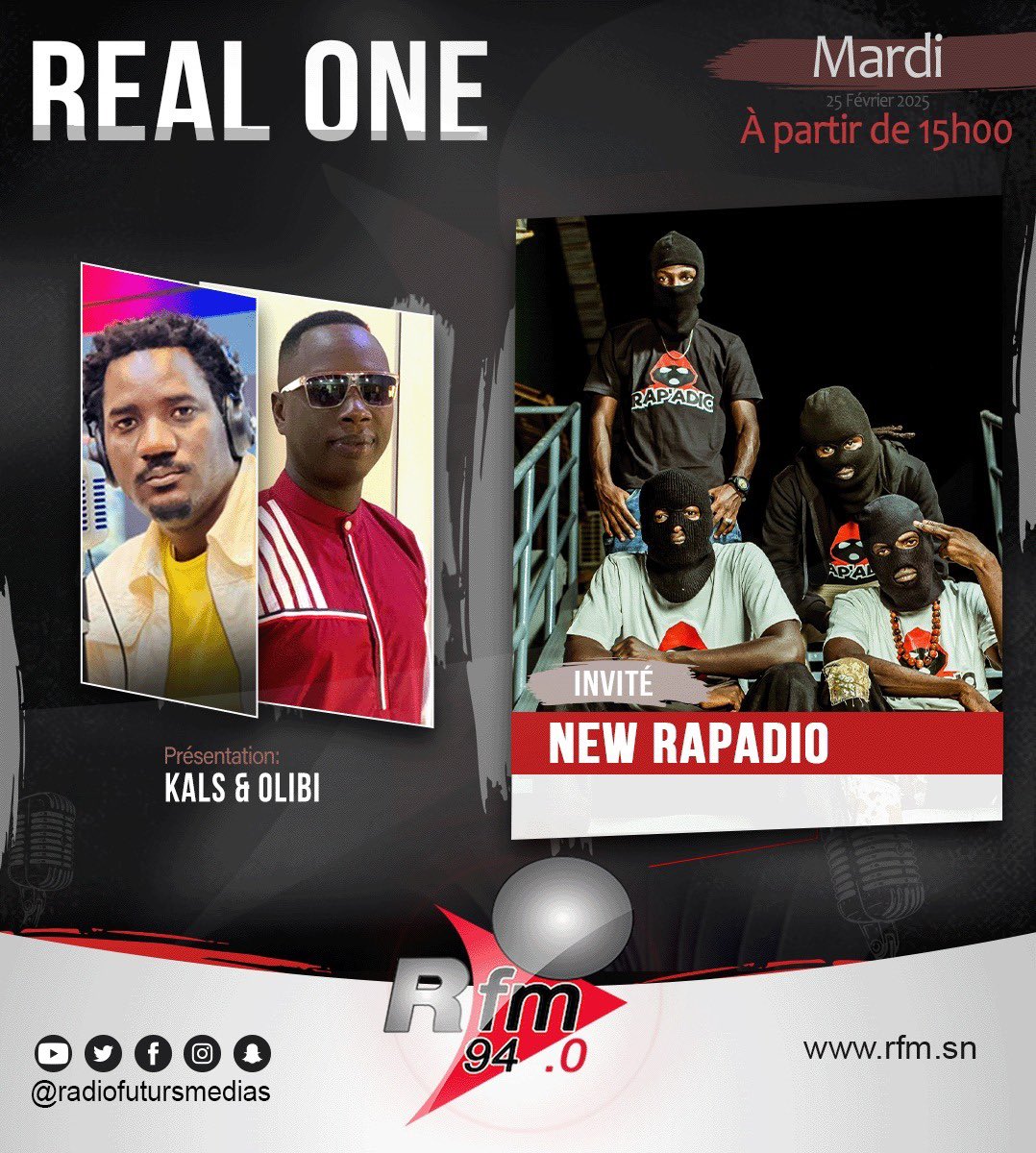 Legui legui sur RFM 94.0 👊🏾💯