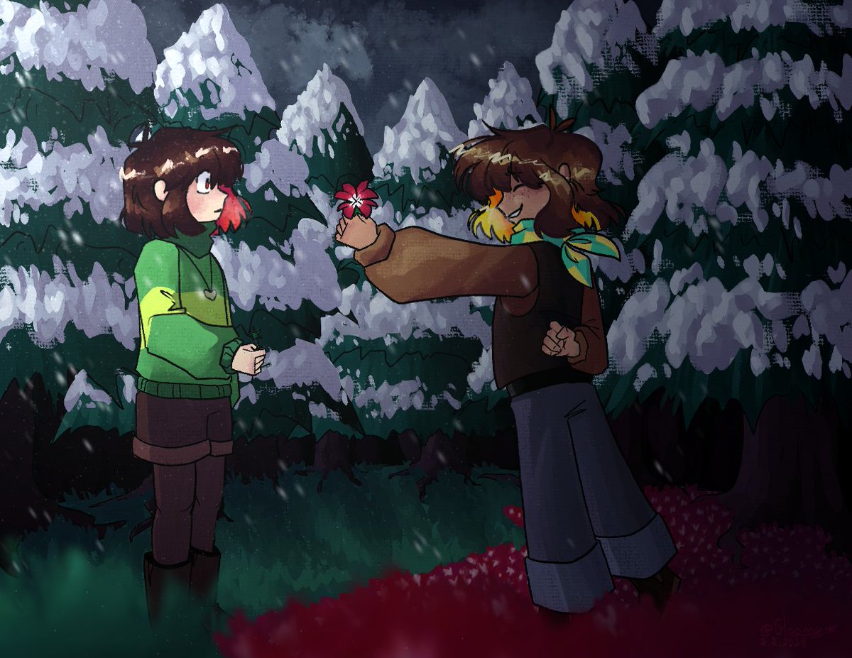 gloomeye2's tweet image. THEIR ANNIVERSARY IS UPON US!!!! RHSHHDHRE HAPPY COPOWVERSARY
(Au and fic by @clownboo_Art btw!!! I just decided to redraw one of my old fanarts for it)
#cocoapowder #undertale #undertaleyellow #undertaleredandyellow