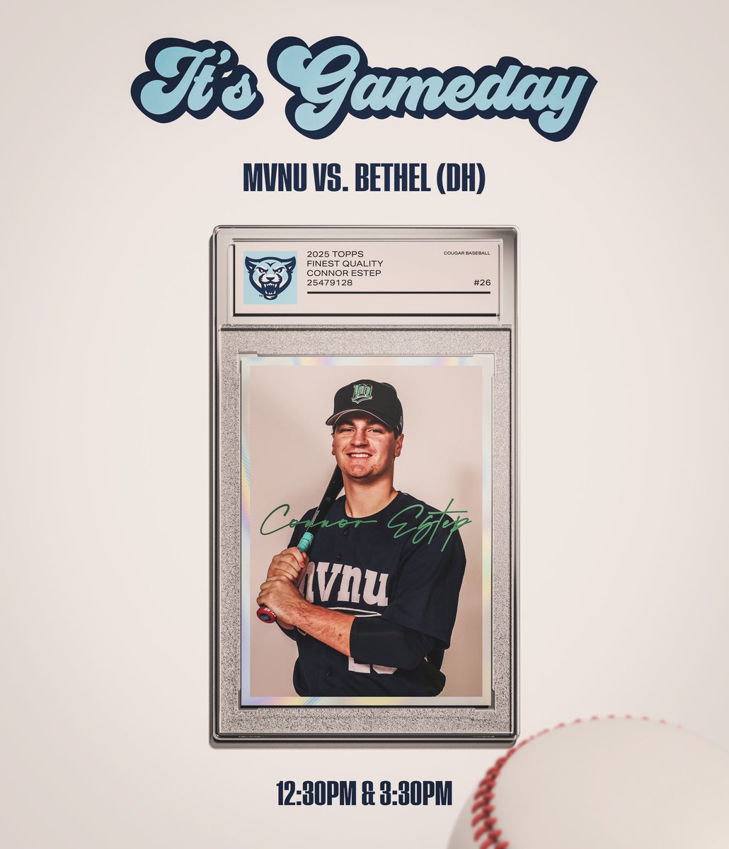 MVNU Athletics (@mvnu_cougars) on Twitter photo Opening day is here! <a href="/MVNUBaseball/">MVNU Baseball</a> takes the field in Davenport, Florida for a doubleheader against Bethel University! The DH begins at 12:30pm. Opening day is here! <a href="/MVNUBaseball/">MVNU Baseball</a> takes the field in Davenport, Florida for a doubleheader against Bethel University! The DH begins at 12:30pm.