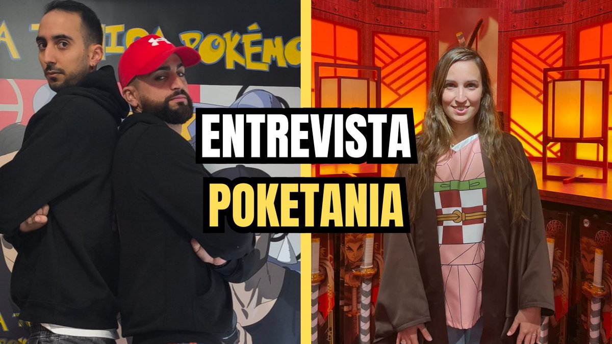 🎙️NUEVO PROGRAMA🎙️
Coger palomitas porque hoy tenemos una entrevista increíble. Hoy nos acompaña <a href="/poketania/">poketania</a> para explicarnos su vida como profesora y como Pokémon puede ser una herramienta perfecta para la docencia. Además de su increíble viaje a Japón🇯🇵
👇
