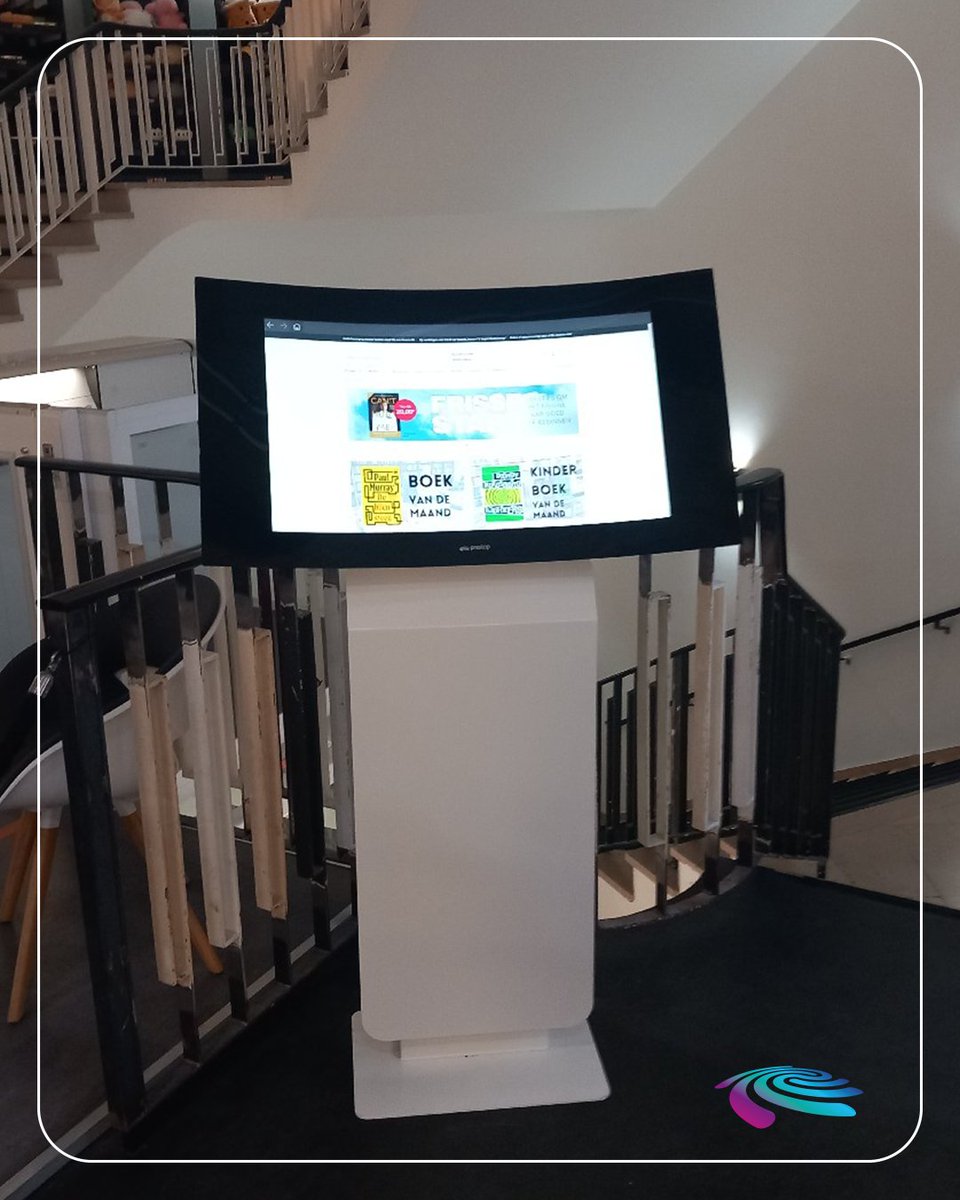 𝗣𝗿𝗲𝘀𝘁𝗼𝗽’𝘀 𝗖𝘂𝗿𝘃𝗲𝗱 𝗗𝗶𝘀𝗽𝗹𝗮𝘆 𝗞𝗶𝗼𝘀𝗸 𝗮𝘁 𝗟𝗶𝗯𝗿𝗶𝘀 𝗕𝗼𝗼𝗸𝘀𝘁𝗼𝗿𝗲! 📚

🛒 𝗟𝗶𝗺𝗶𝘁𝗲𝗱 𝘀𝘁𝗼𝗰𝗸 𝗮𝘃𝗮𝗶𝗹𝗮𝗯𝗹𝗲! Check our offers now 👉 eu1.hubs.ly/H0h1kTj0
#Libris #Voorhoeve #Hilversum #Prestop #informationkiosk #retail