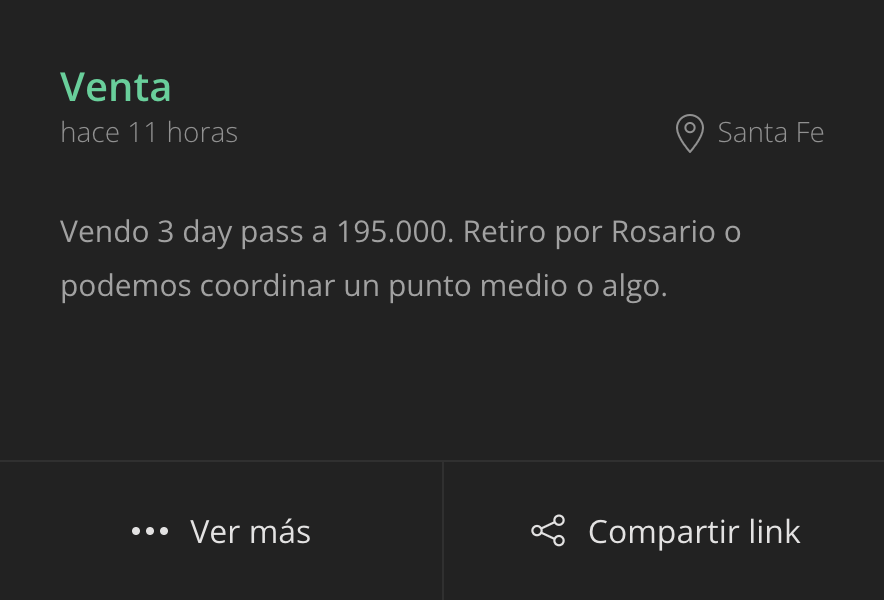 lollamania's tweet photo. Estamos ayudando a vender entradas del Lollapalooza a gente de todo el país ⬇️ https://t.co/vVZ5nNcRU5