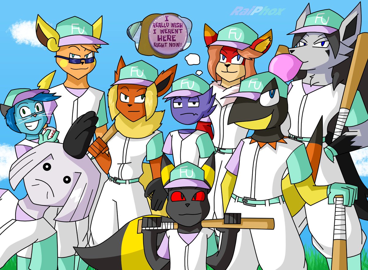 RaiPhox's tweet photo. Let's play ball!! ⚾
---
#furry #anthro #pokemonanthro #baseball #mightyena #umbreon #heliolisk #haunter #hitmontop #dewott #alolanraichu #simisear #flareon https://t.co/sN9OcTyNrq
