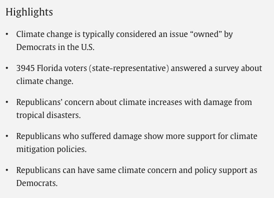 JoshGellers's tweet image. I'm pleased to share my latest co-authored article in @JEnvPsych, which examines the role of personal experience with tropical disasters in #Florida. See findings below & DL the piece for free here: authors.elsevier.com/c/1kfzIzzKDPycU #climatechange