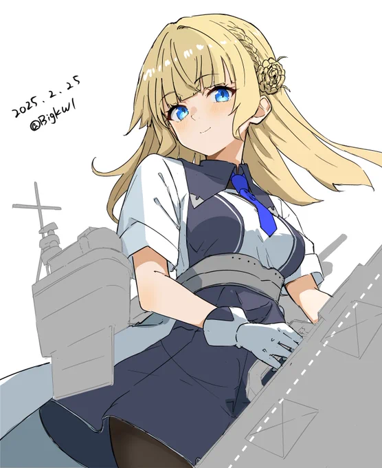 レンジャー#艦これ版深夜の真剣お絵描き60分一本勝負 #艦これ版真剣お絵描き60分一本勝負_20250225 