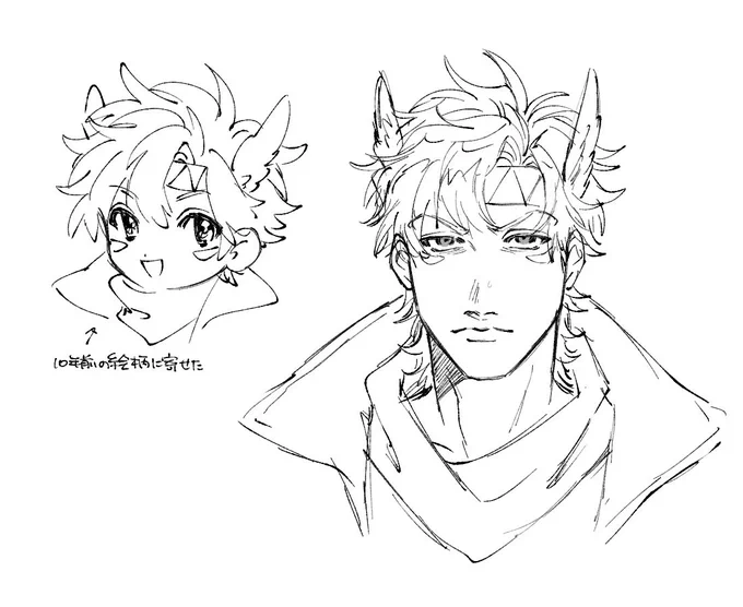 とりあえず久々にシーザー描いてみた 