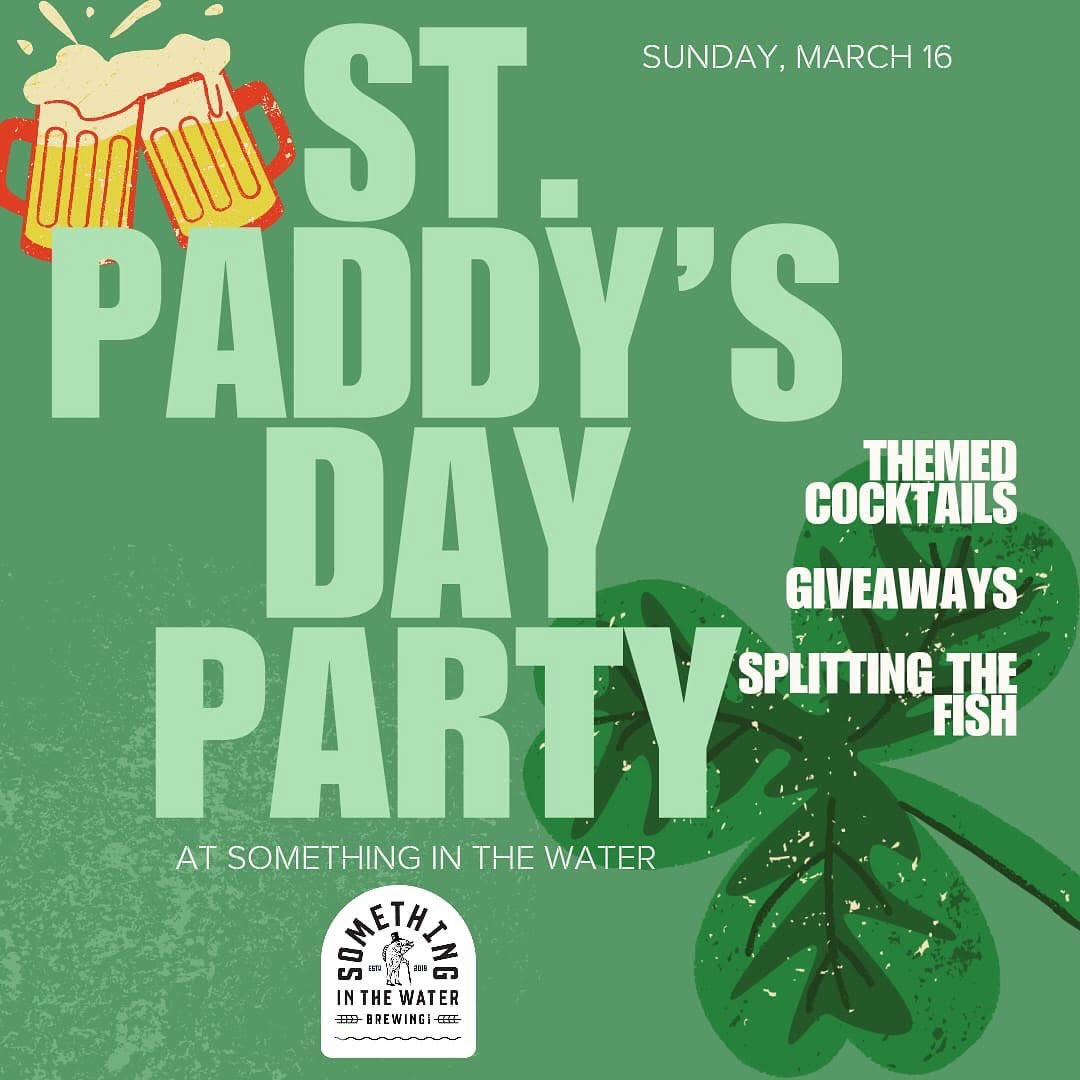 Save the date! ☘️ 

#torontobreweries #torontoevents #libertyvillage

📍 151 E Liberty St
💻somethinginthewater.ca
📲 416 570 1866