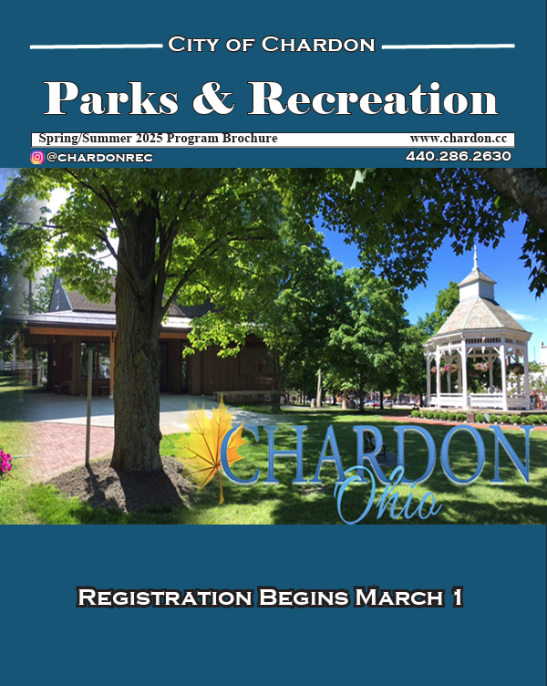 Spring and summer programs open for registration on Saturday, March 1st! Sign up here: chardon.recdesk.com/Community/Prog…